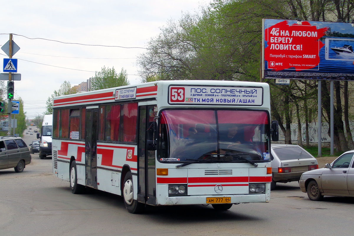 Саратовская область, Mercedes-Benz O405N № АМ 777 64