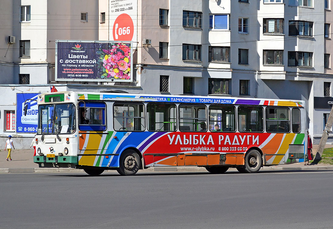 Псковская область, ЛиАЗ-5256.25 № 168