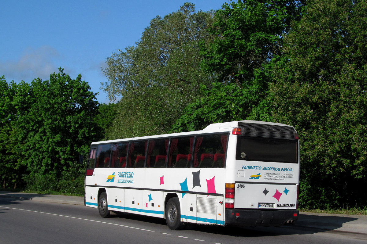 Литва, Neoplan N316K Transliner № 3406