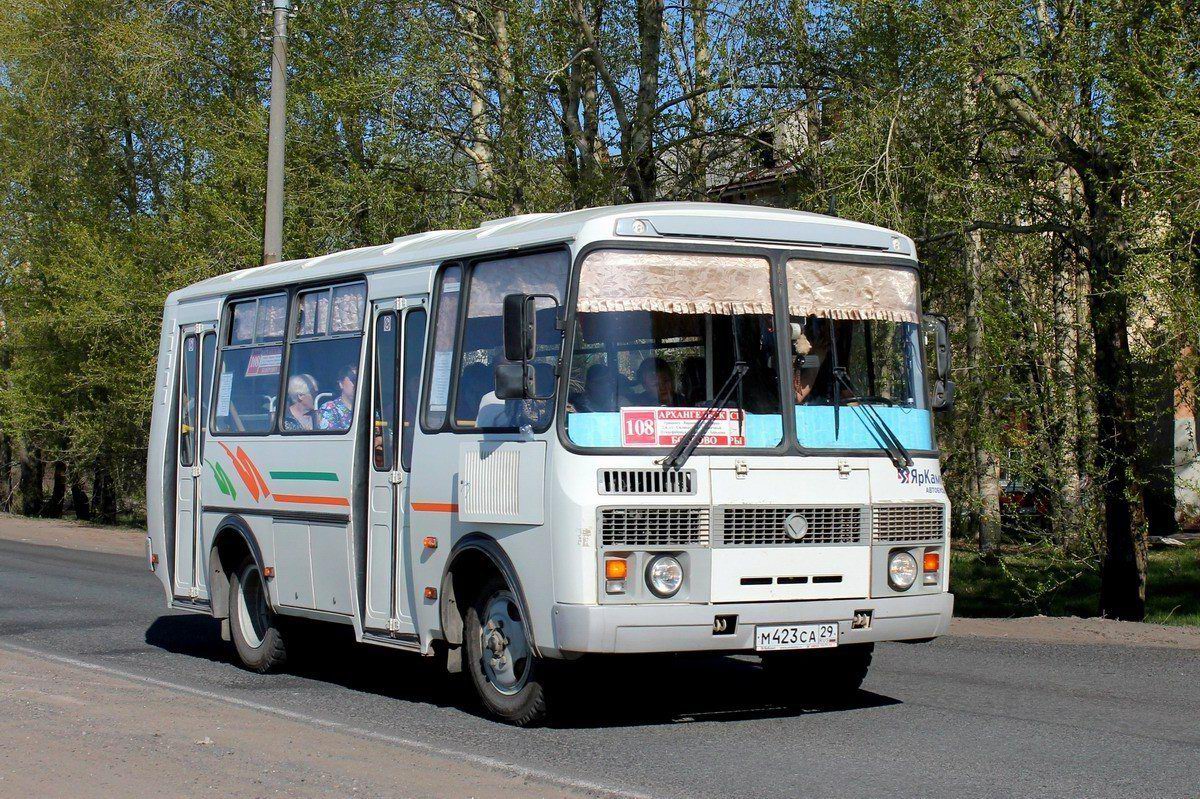 Архангельская область, ПАЗ-32054 № М 423 СА 29