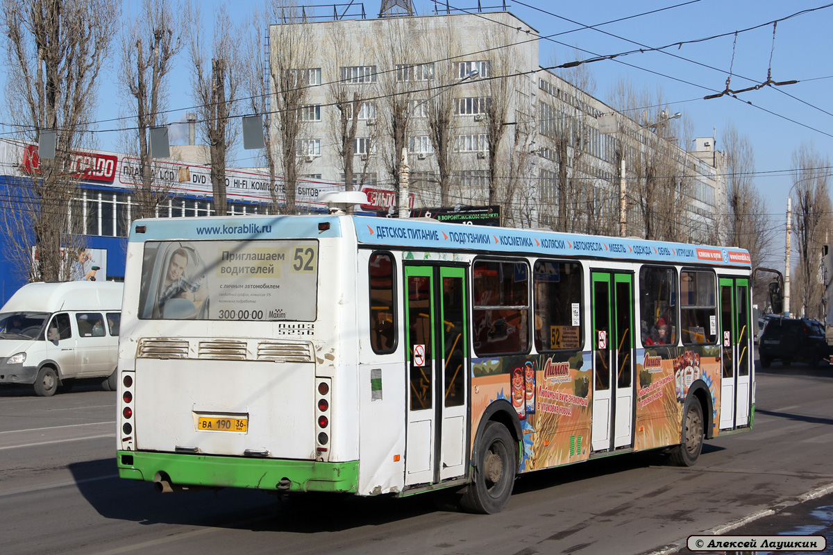 Воронежская область, ЛиАЗ-5256.26 № ВА 190 36