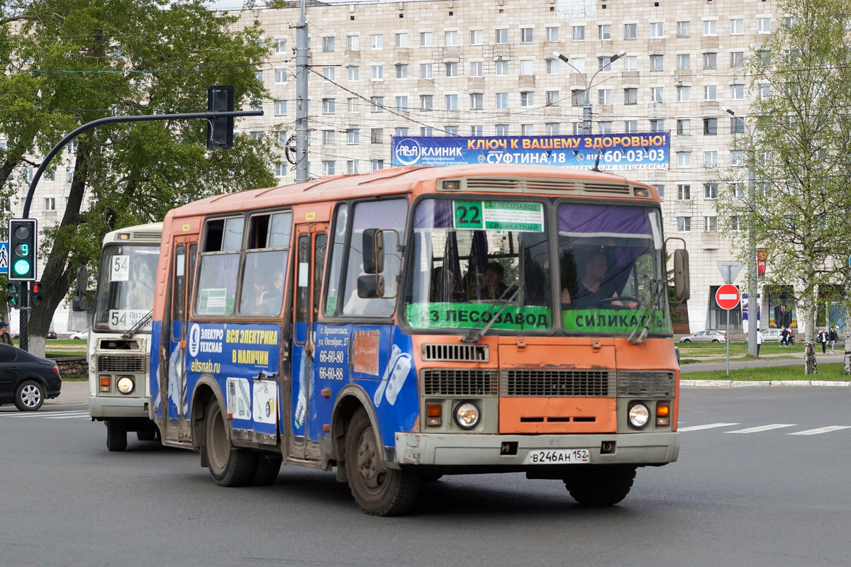 Архангельская область, ПАЗ-32054 № В 246 АН 152