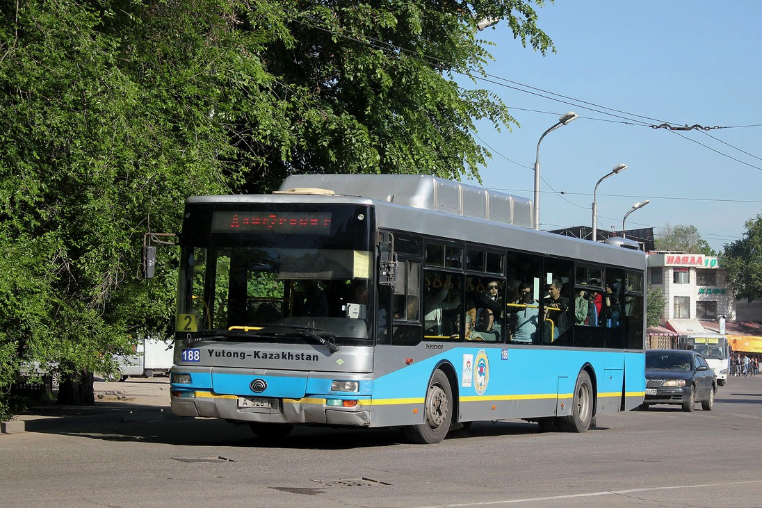 Алматы, Yutong ZK6120HGM № 188