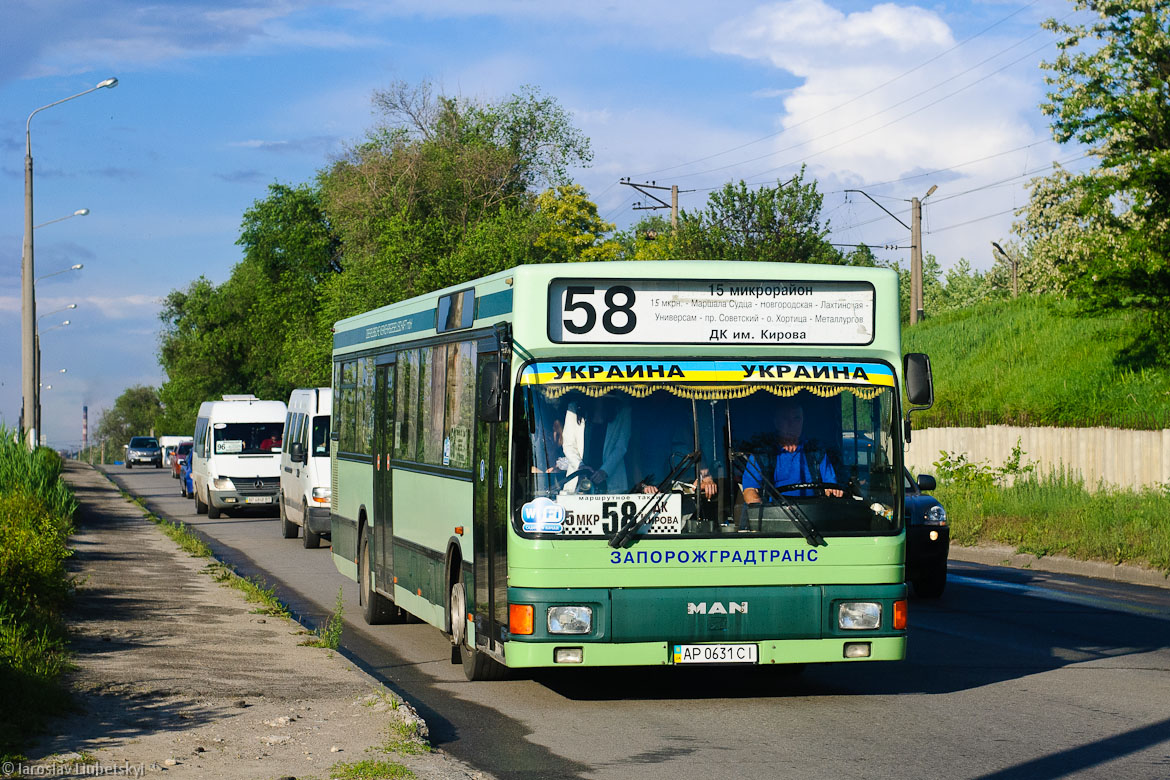 Запорожская область, MAN A12 EL202 № AP 0631 CI