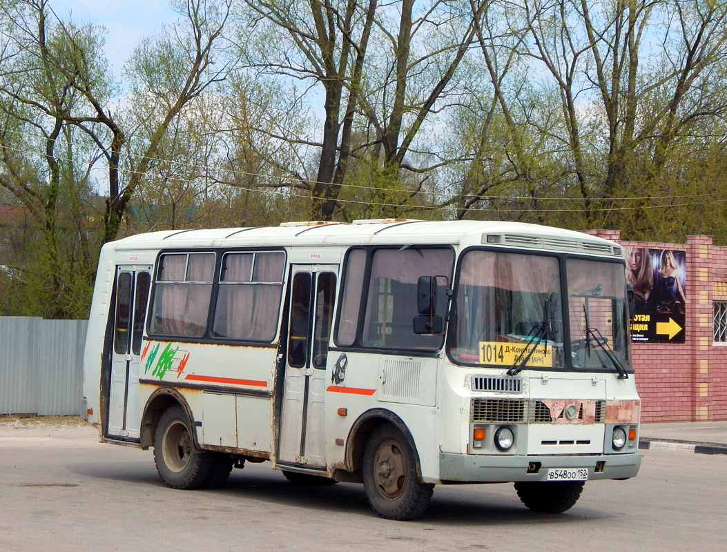 Ніжагародская вобласць, ПАЗ-32054 № В 548 ОО 152