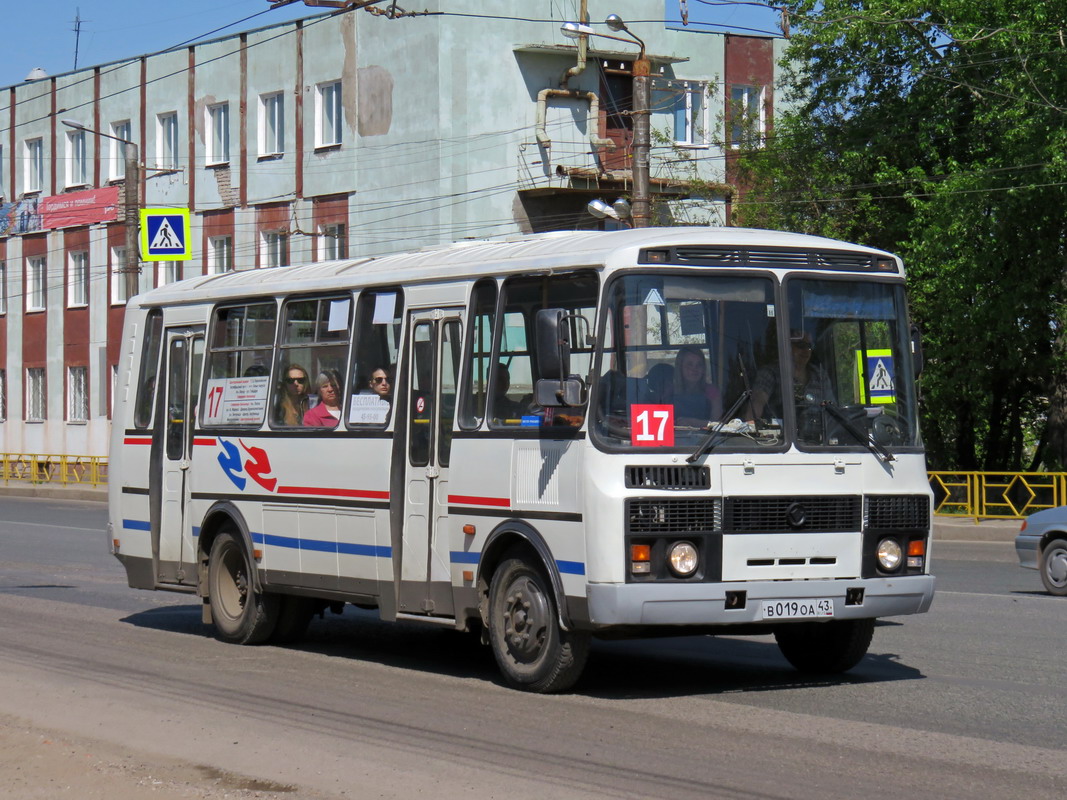 Кировская область, ПАЗ-4234 № В 019 ОА 43