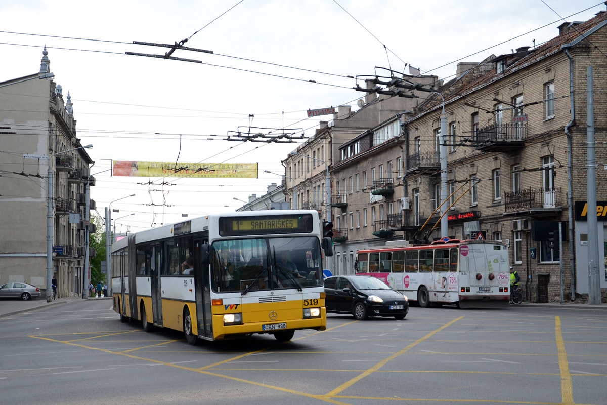 Литва, Mercedes-Benz O405G № 519