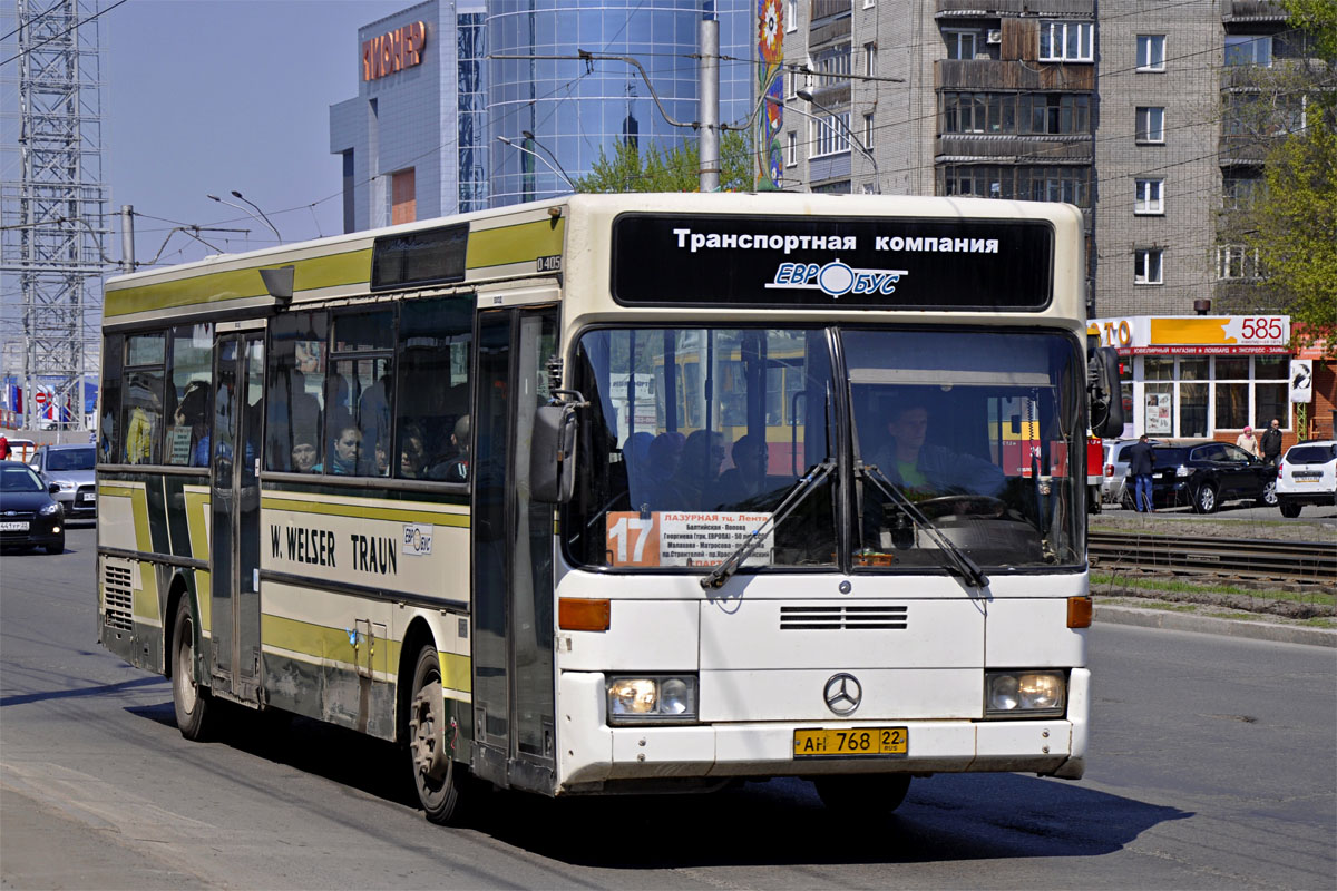 Алтайский край, Mercedes-Benz O405 № АН 768 22