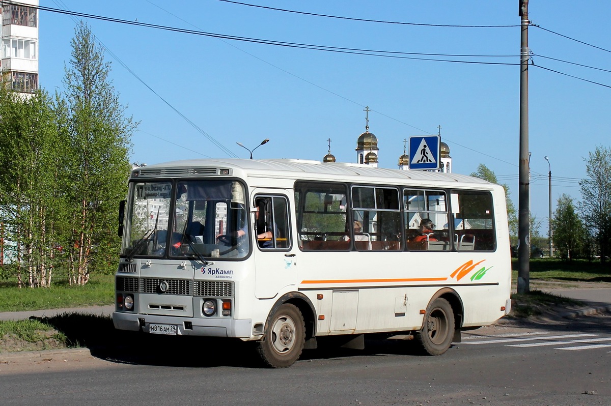 Архангельская область, ПАЗ-32054 № М 816 АМ 29