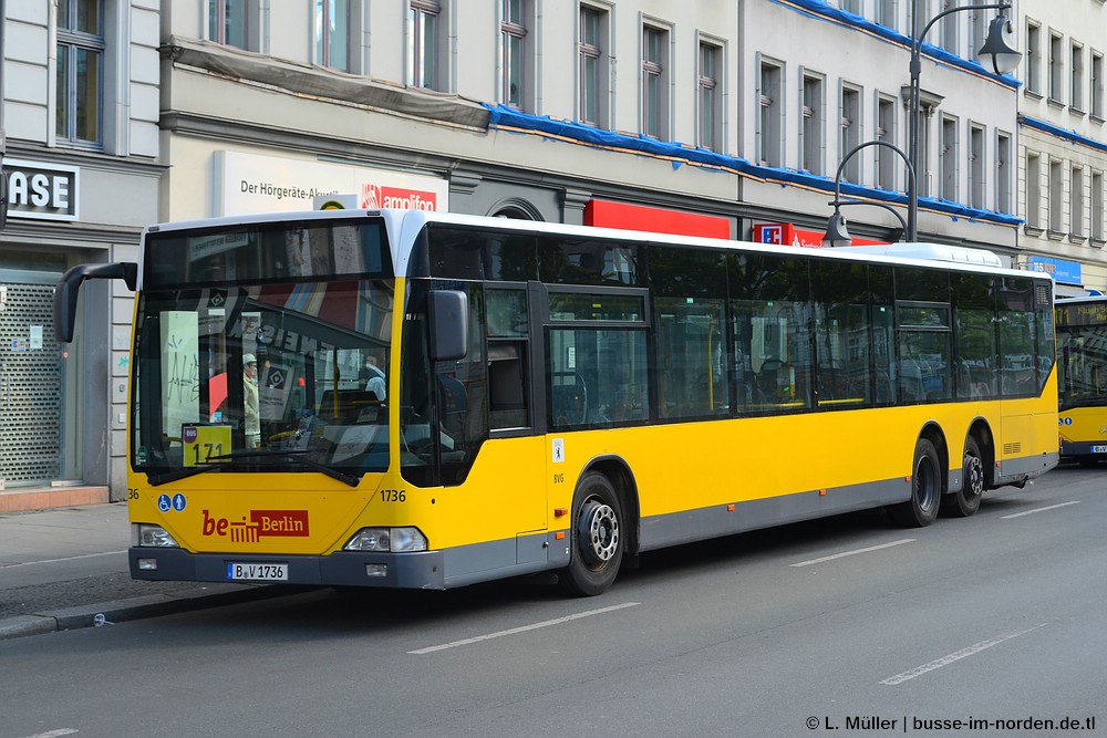 Берлин, Mercedes-Benz O530L Citaro L № 1736