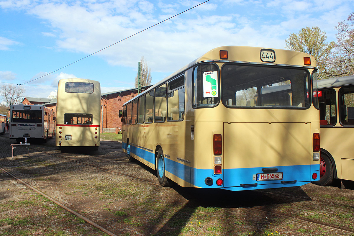 Нижняя Саксония, MAN 789 SÜ240 № H 06548; Нижняя Саксония — Bustreffen Wehmingen Hannoversches Straßenbahnmuseum 17.04.2016