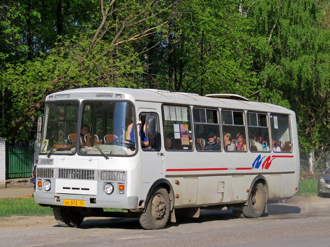 Кировская область, ПАЗ-4234 № АК 073 43