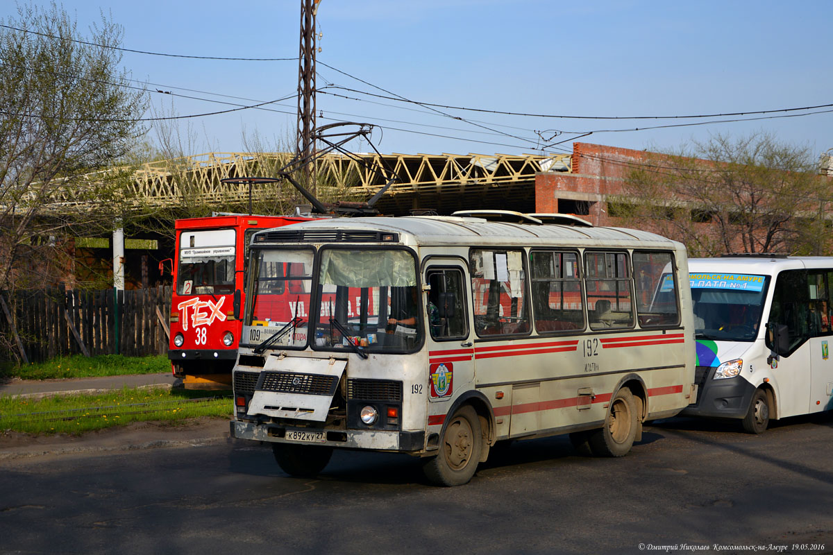 Хабаровский край, ПАЗ-32051-110 № 192