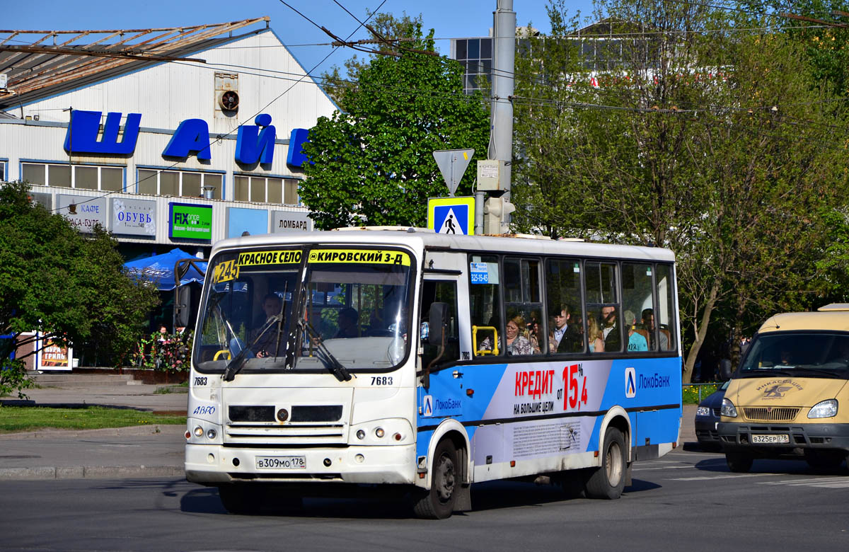 Санкт-Петербург, ПАЗ-320412-05 № 7683