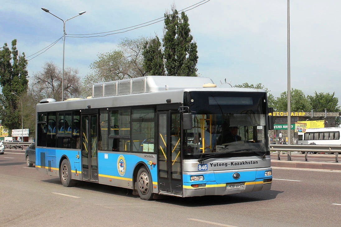 Алматы, Yutong ZK6118HGA № 846