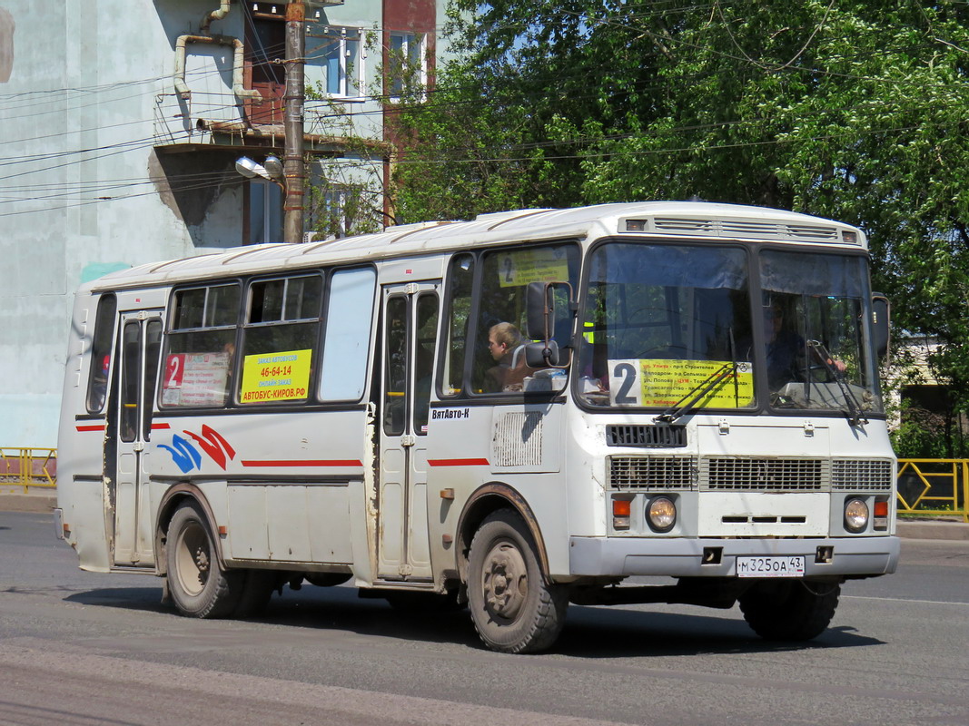 Кировская область, ПАЗ-4234 № М 325 ОА 43