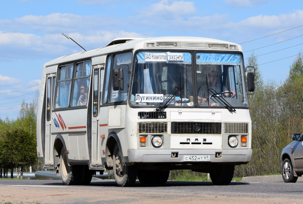 Тверская область, ПАЗ-32054 № С 452 НТ 69