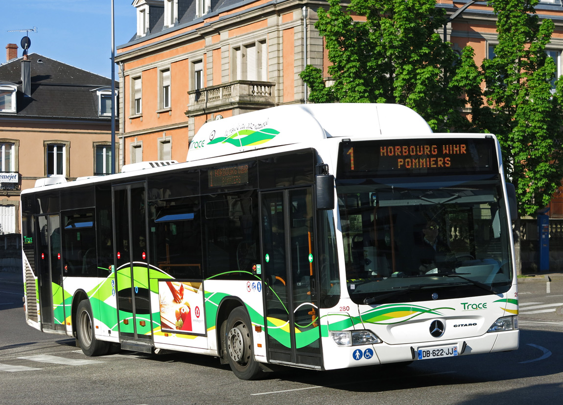 Франция, Mercedes-Benz O530 Citaro facelift CNG № 280