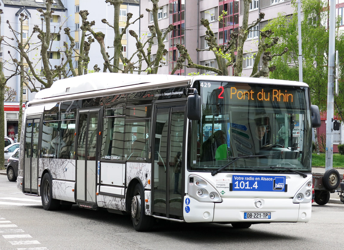 Францыя, Irisbus Citelis 12M CNG № 429