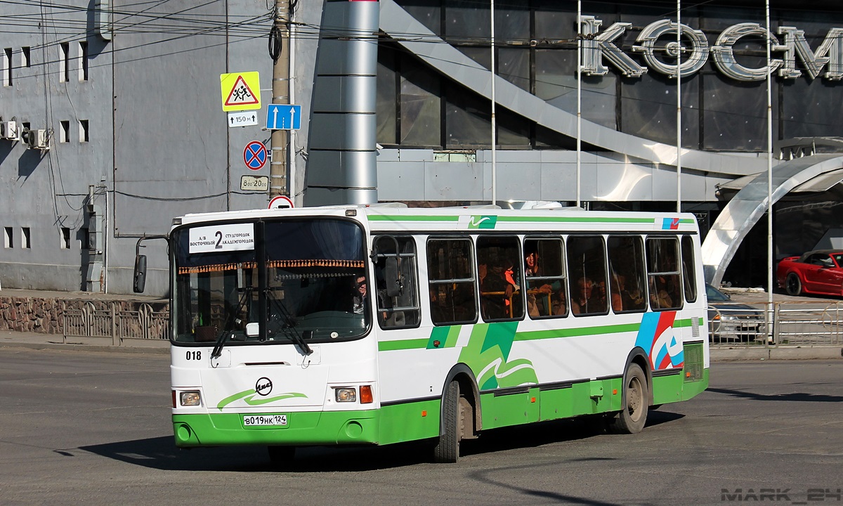 Красноярский край, ЛиАЗ-5256.26 № В 019 НК 124