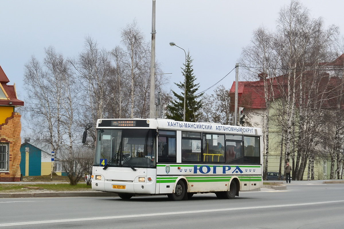 Ханты-Мансийский АО, ПАЗ-3237-03 № ВА 831 86