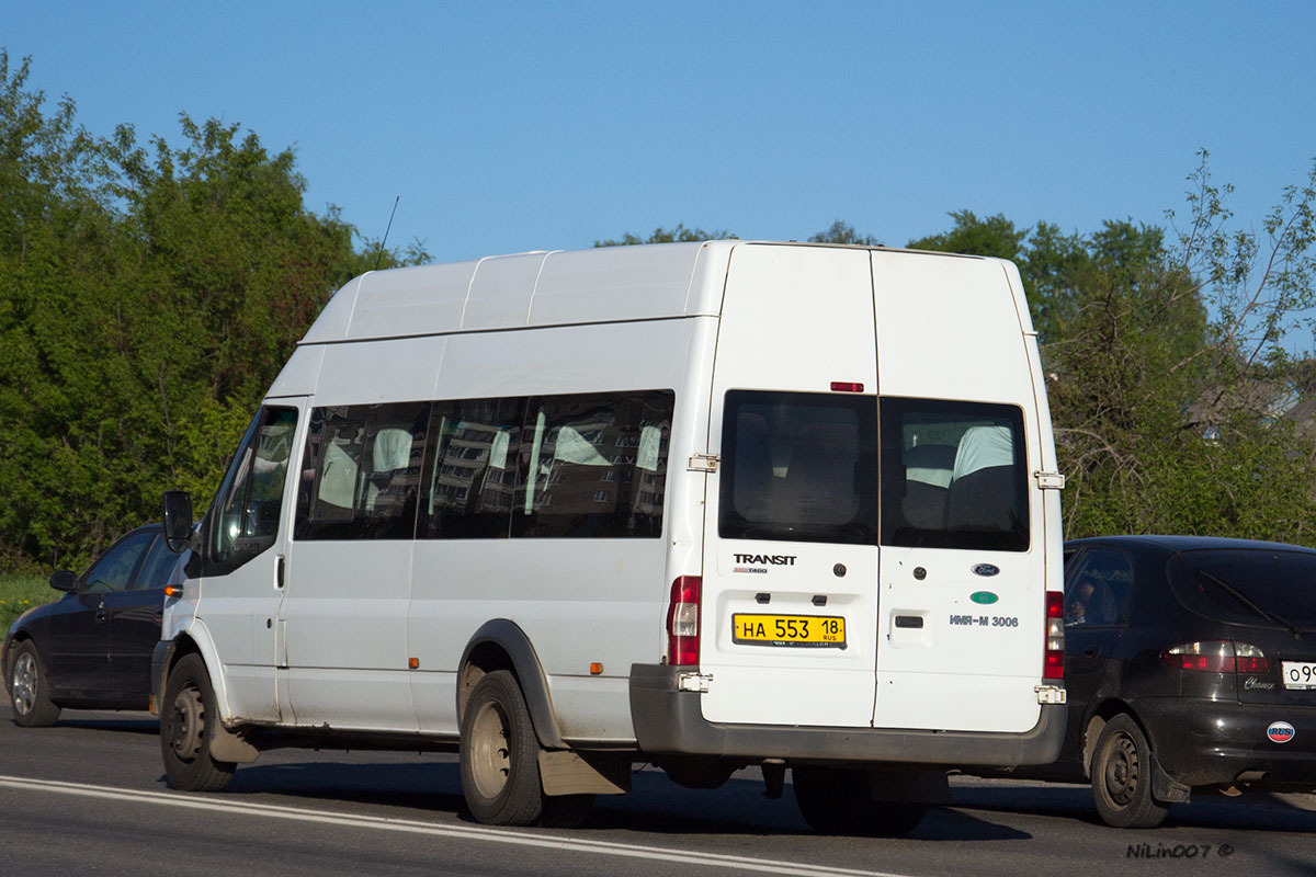 Удмуртия, Имя-М-3006 (X89) (Ford Transit) № НА 553 18