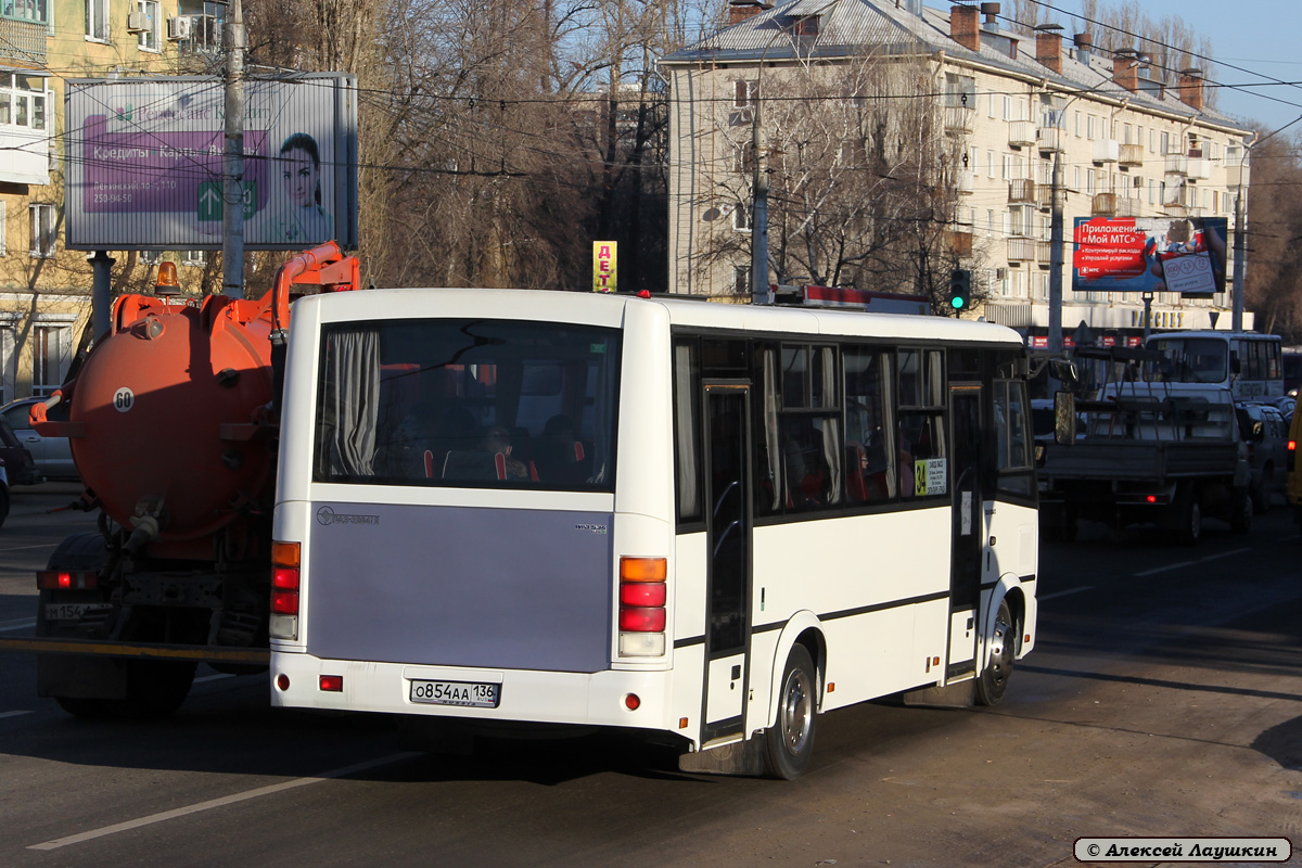 Воронежская область, ПАЗ-320412-04 № О 854 АА 136