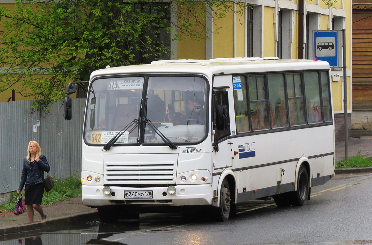 Ленинградская область, ПАЗ-320412-05 № 7695