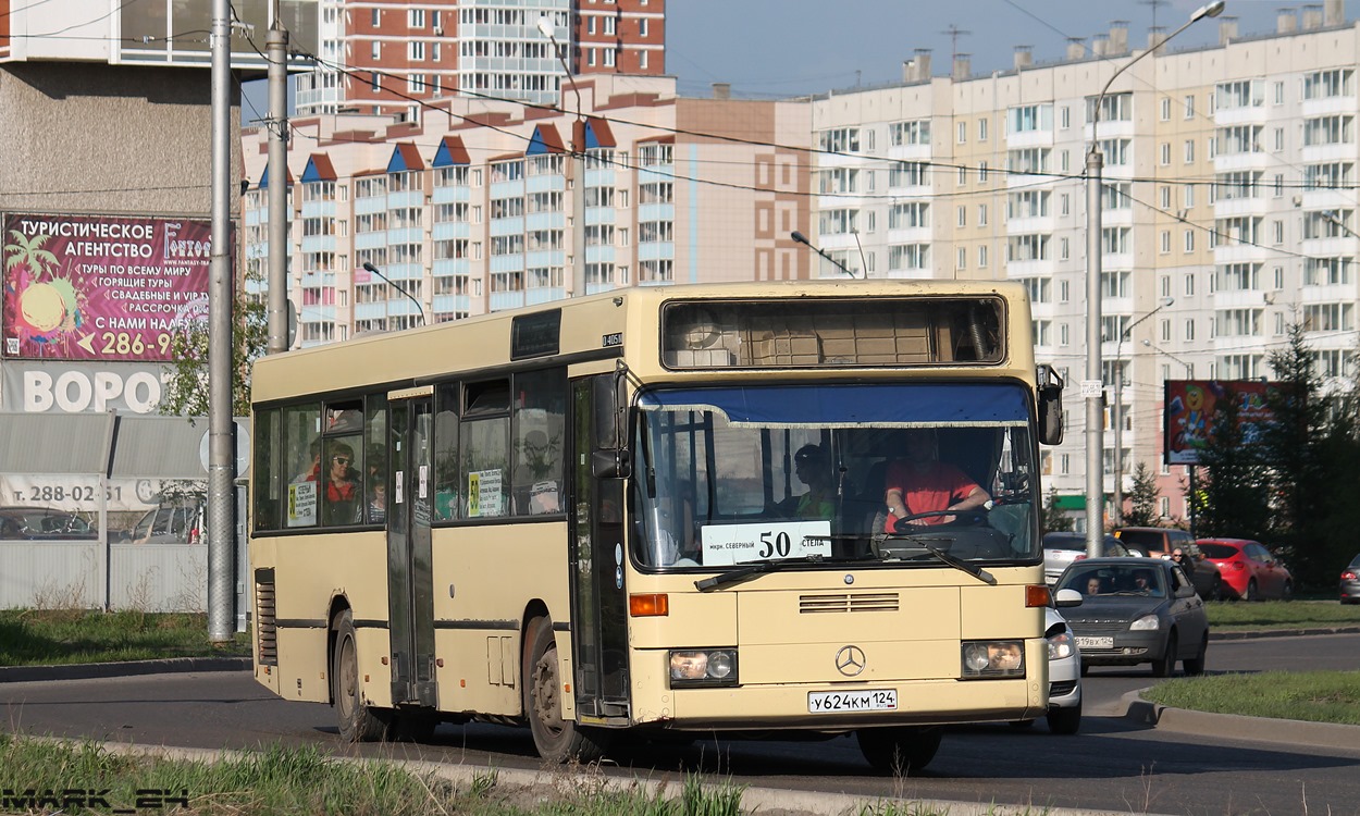 Kraj Krasnojarski, Mercedes-Benz O405N Nr У 624 КМ 124