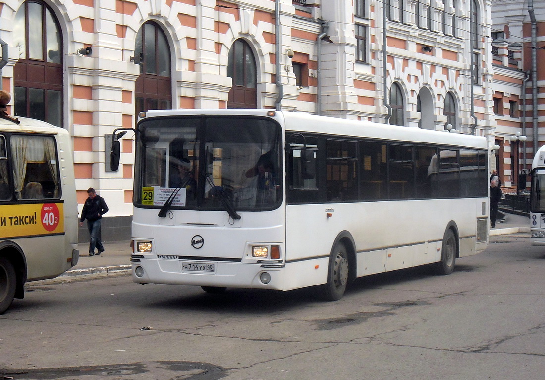 Калужская вобласць, ЛиАЗ-5256.53 № Н 714 УХ 40