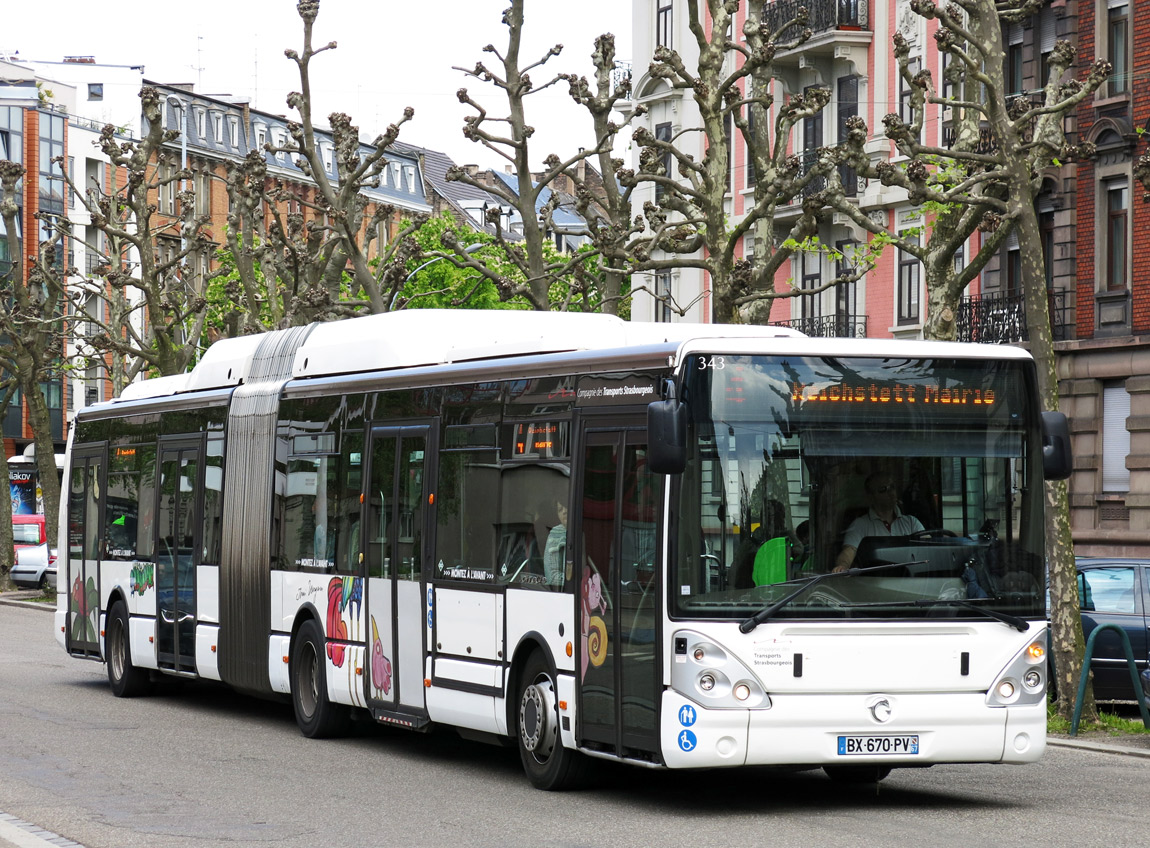 Франция, Irisbus Citelis 18M CNG № 343