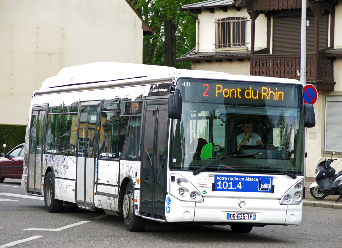 Франция, Irisbus Citelis 12M CNG № 431