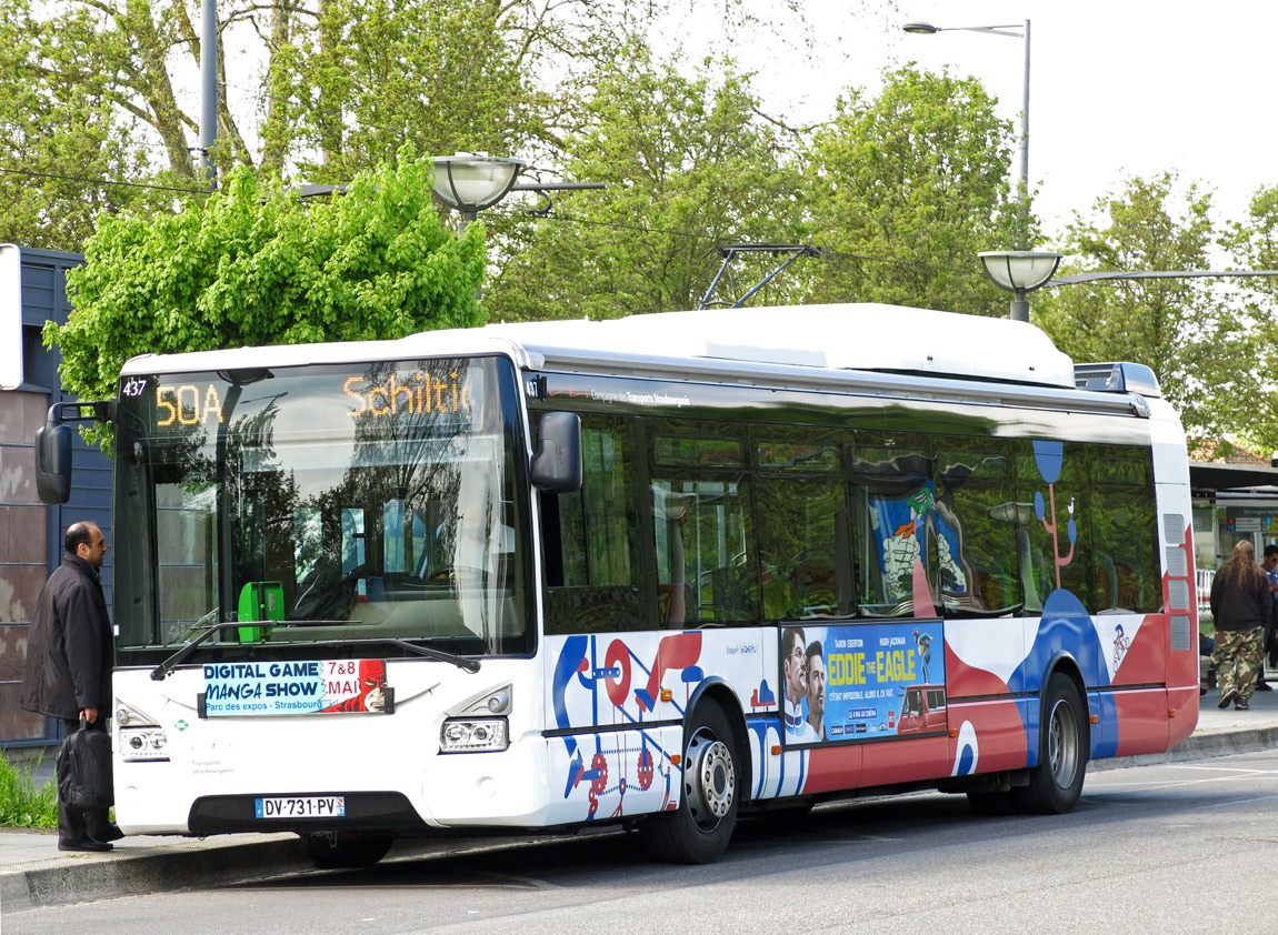 France, IVECO Urbanway 12M CNG № 437