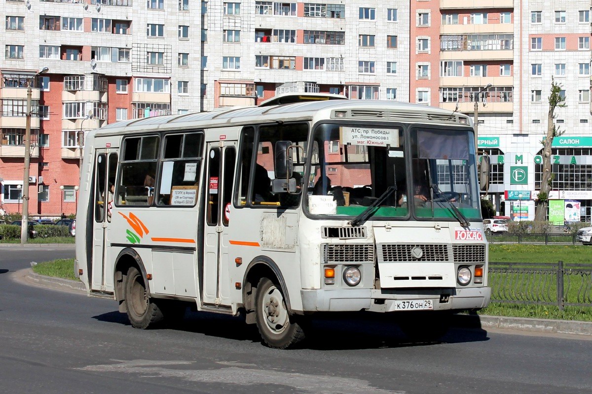 Περιφέρεια Αρχάγγελσκ, PAZ-32054 # К 376 ОН 29