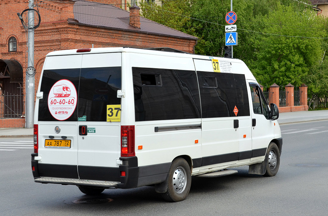 Тюменская область, FIAT Ducato 244 CSMMC-RLL, -RTL № АА 787 72