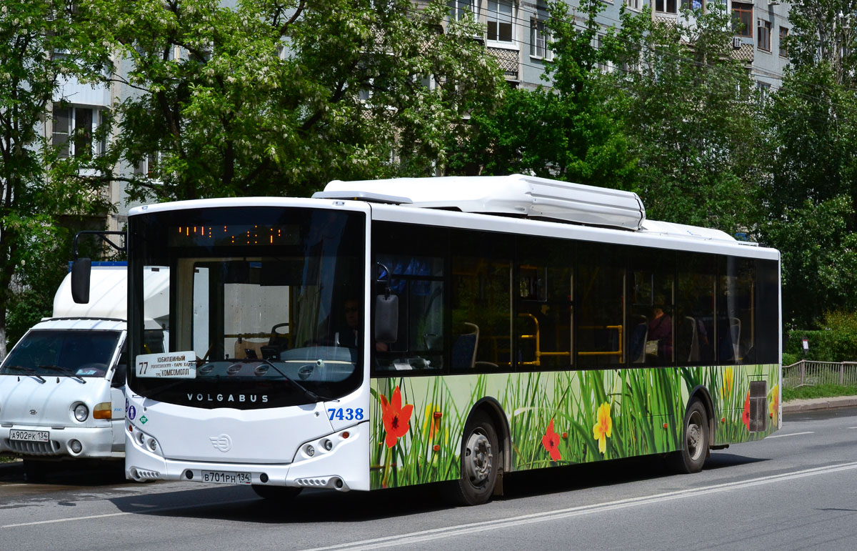 Волгоградская область, Volgabus-5270.G2 (CNG) № 7438