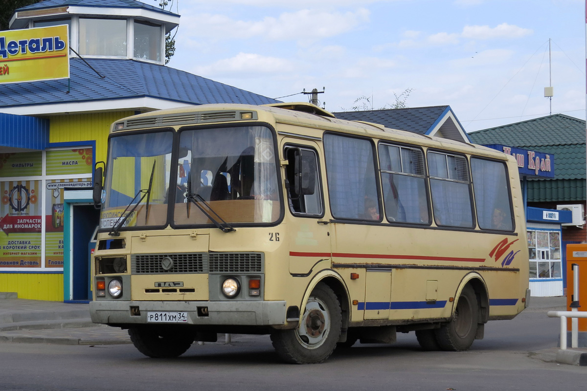 Волгоградская область, ПАЗ-32054 № Р 811 ХМ 34