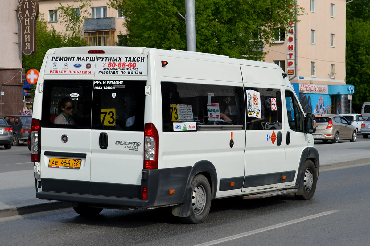 Тюменская область, Нижегородец-FST613 (FIAT Ducato) № АЕ 464 72