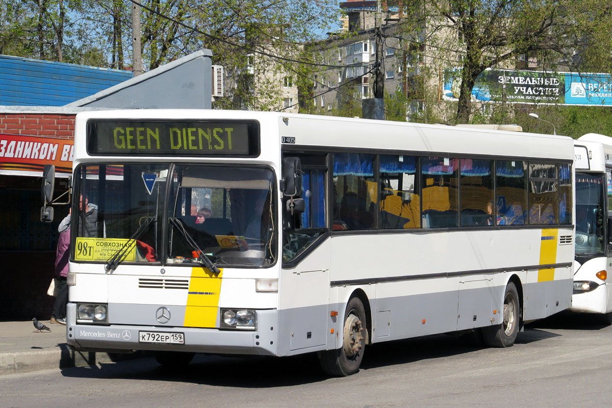 Пермский край, Mercedes-Benz O405 № К 792 ЕР 159