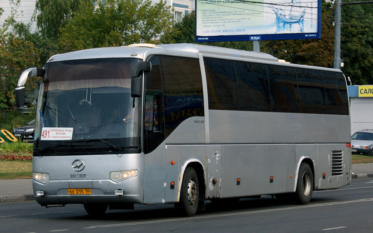 Московская область, Higer KLQ6129Q № ЕЕ 215 50