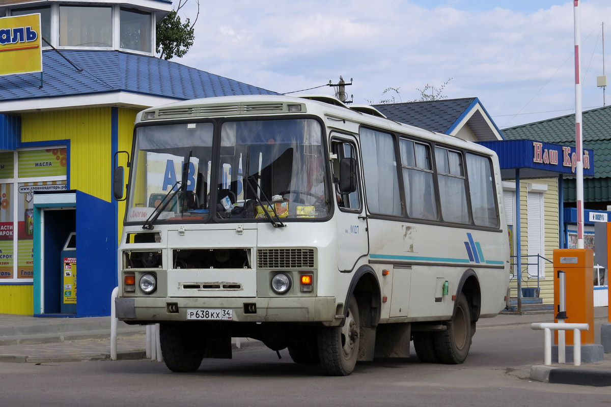 Волгоградская область, ПАЗ-3206-110 № Р 638 КХ 34