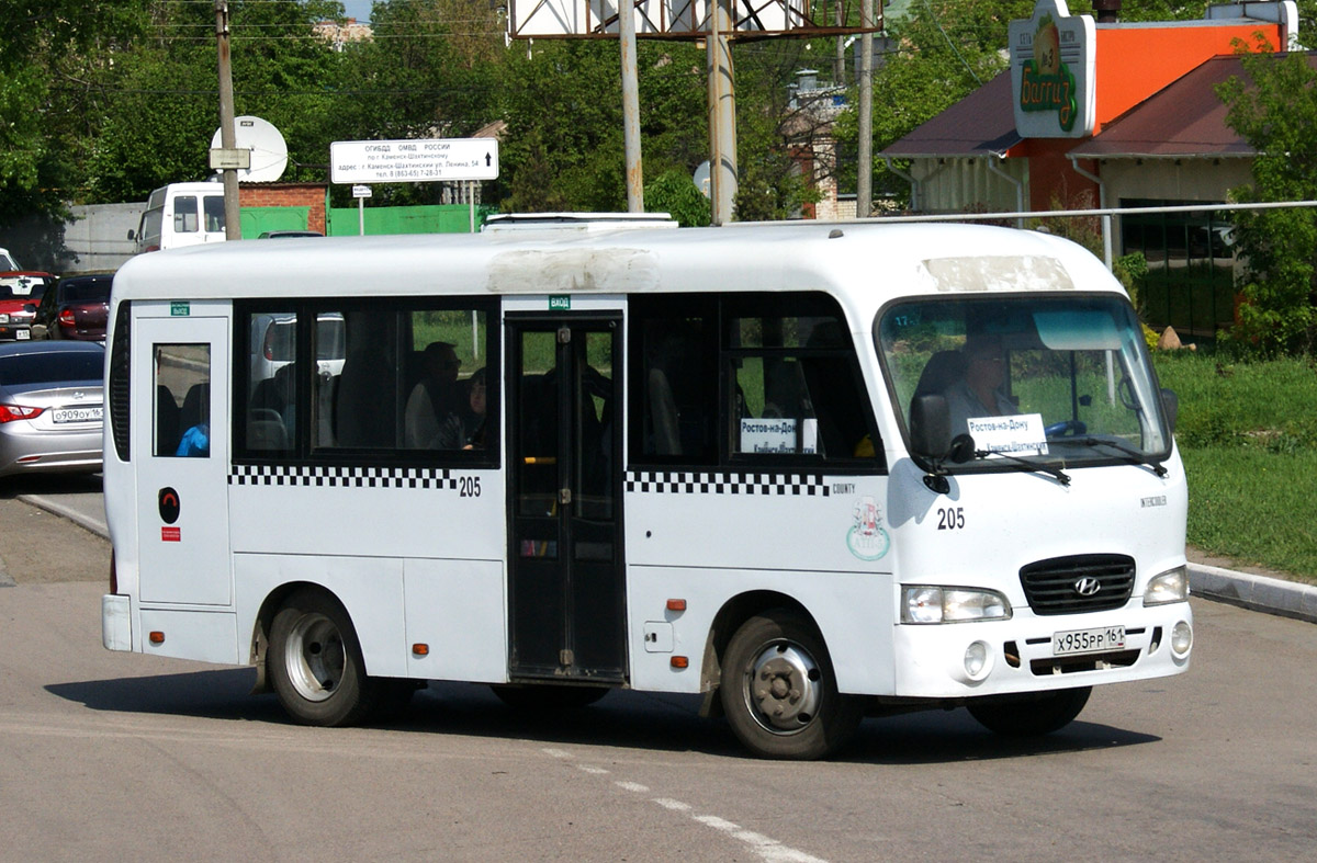 Ростовская область, Hyundai County SWB C08 (ТагАЗ) № 205