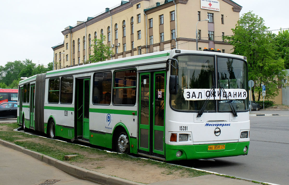 Москва, ЛиАЗ-6212.01 № 15391