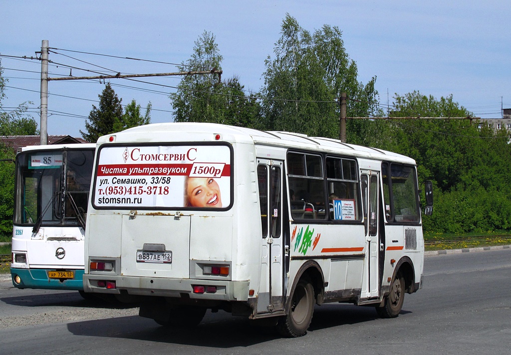 Нижегородская область, ПАЗ-32054 № В 887 АЕ 152