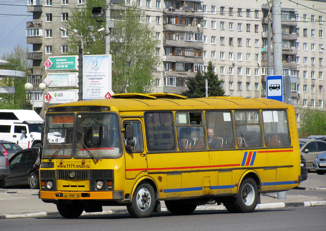 Нижегородская область, ПАЗ-4234 № АС 498 52