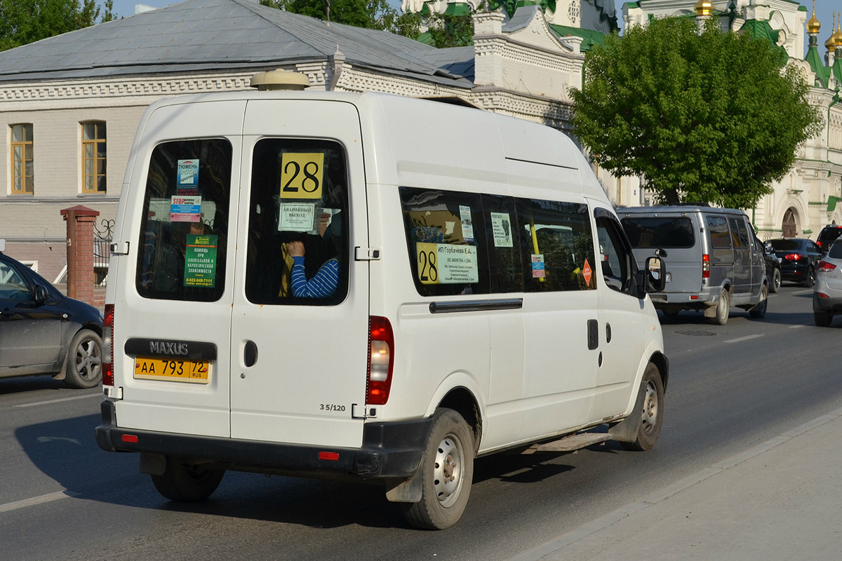 Тюменская область, LDV Maxus (ГАЗ) № АА 793 72