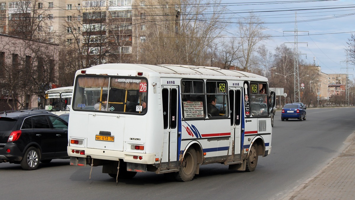 Томская область, ПАЗ-32054 № ВС 613 70