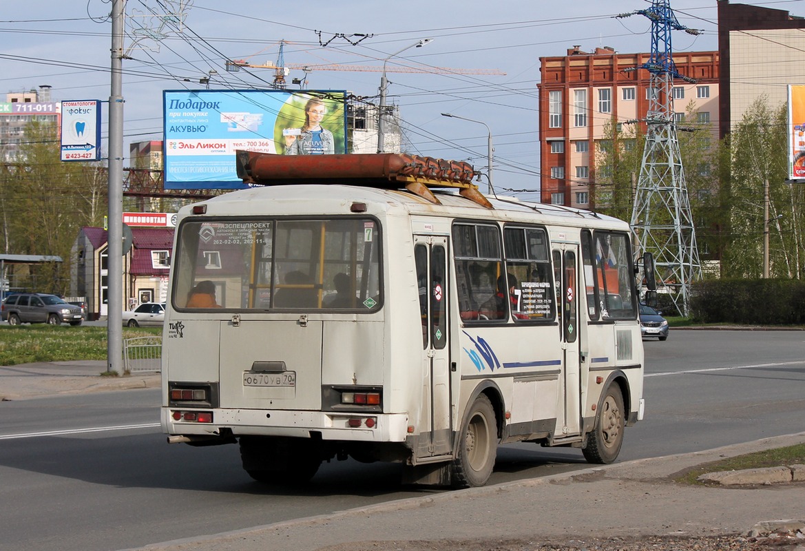 Томская область, ПАЗ-32054 № О 670 УВ 70