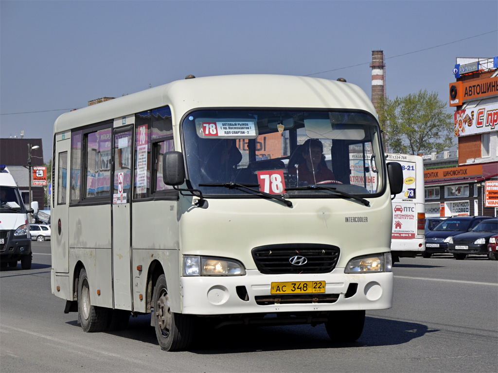 Алтайскі край, Hyundai County SWB (РЗГА) № АС 348 22