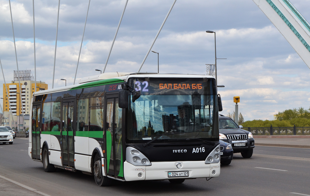 Астана, Irisbus Citelis 12M № A016